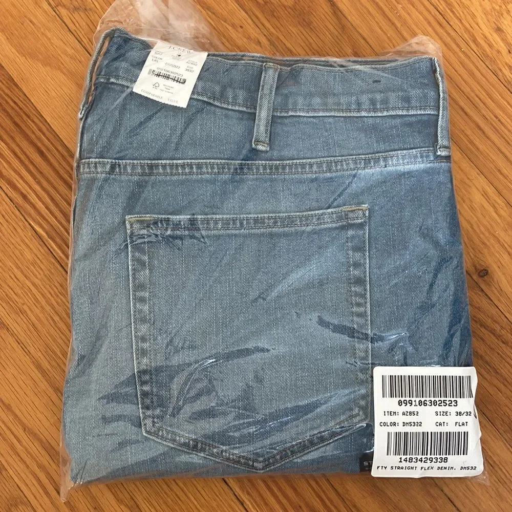 J. Crew Straight-fit jean in signature flex*
